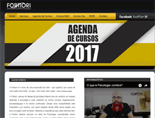 Tablet Screenshot of fortioriconsultoria.com.br